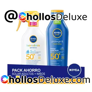 Nivea Sun Pack Ahorro Protector Solar Niños +Adultos