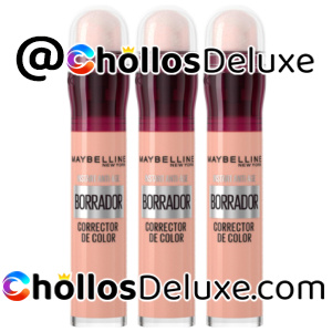 3x Maybelline Borrador Ojeras Corrector Rosa