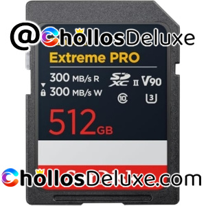 SanDisk Extreme Pro SDXC 512GB UHS-II V90 300MB/s