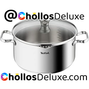 Tefal Duetto Cacerola Acero Inoxidable 24cm Inducción y Horno