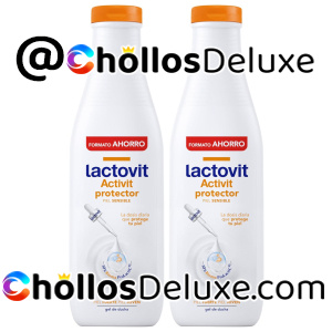 2x Lactovit Gel Ducha Protector Activit 750ml Piel Sensible
