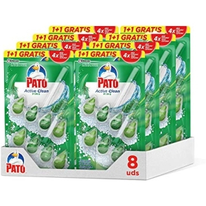 3x Pato Active Clean Inodoro Pino 8 Colgadores