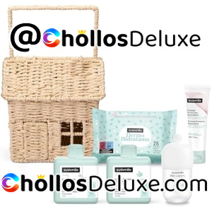 Suavinex Canastilla Mimbre Casita 5 Productos