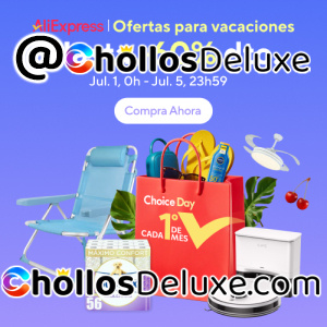 Cupones Vacaciones en Aliexpress