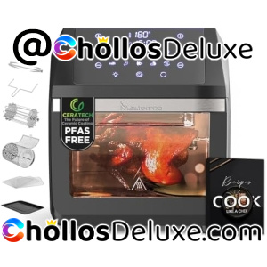 Masterpro Rocket 1100 Freidora Aire 11L Cesta Giratoria