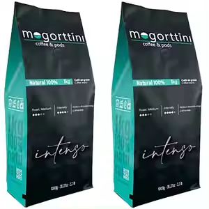 2x Mogorttini Espresso Intenso Café Natural 1kg