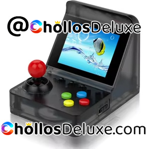 Arcade Mini Consola Retro Portátil 32 Bits con 500 Juegos