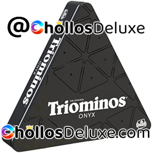 Goliath Triominos Onyx Juego Mesa Dominó Triangular Caja Metálica