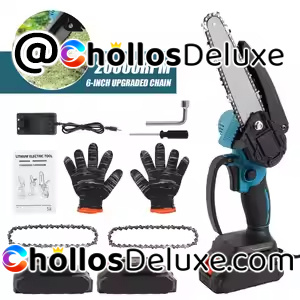 Mini Motosierra 6" Sin Escobillas Compatible Batería Makita 18V