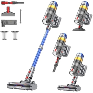 Sulean X8 Aspiradora Sin Cable 48Kpa 580W 70min 1.6L Pantalla LED