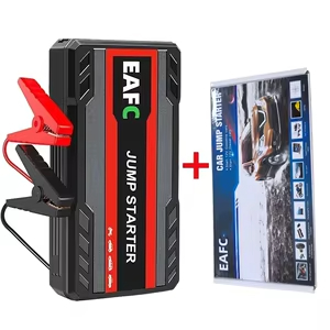 Arrancador Batería Coche 12V 600A‑2000A Portátil Emergencia