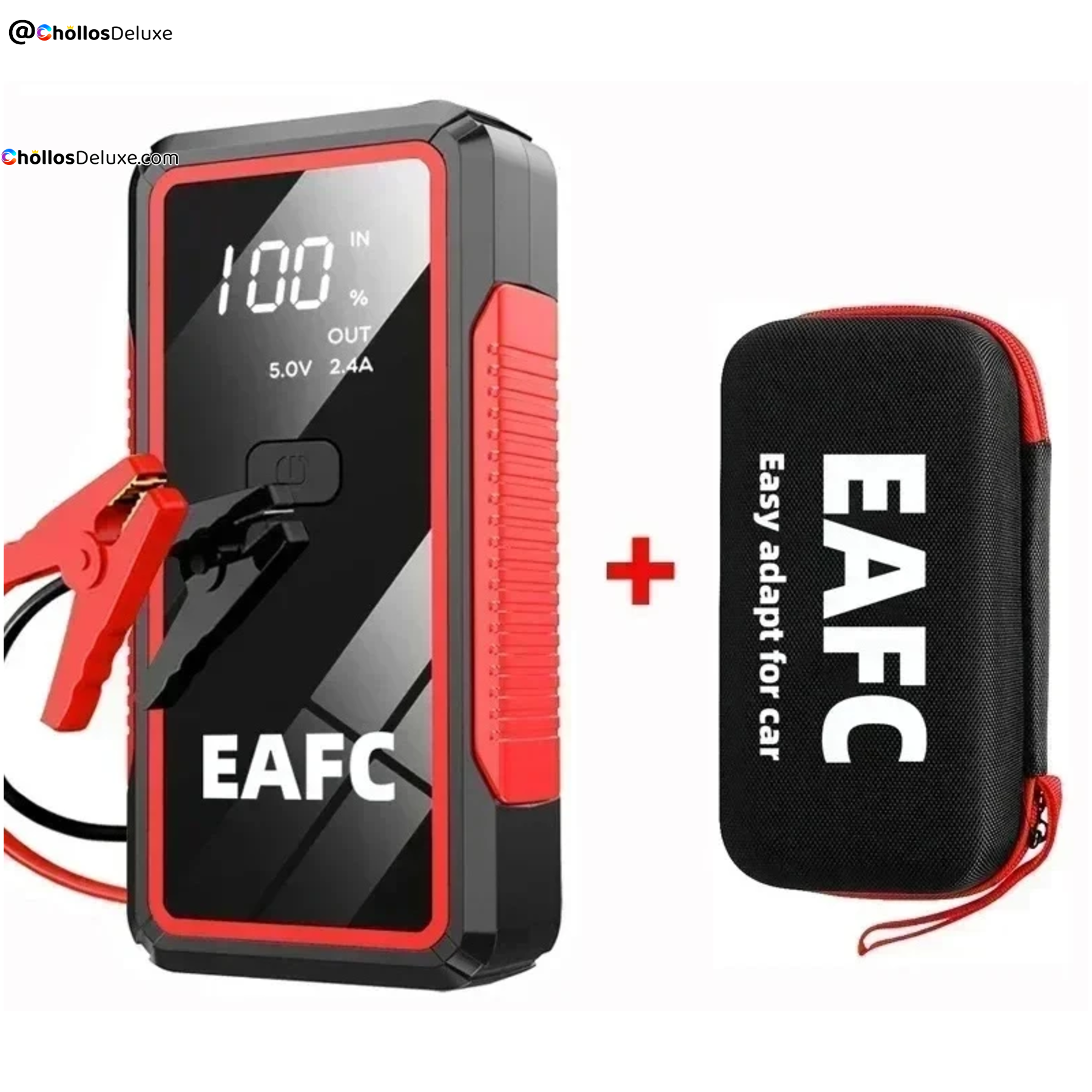 Arrancador de Batería Portátil 600A 12V