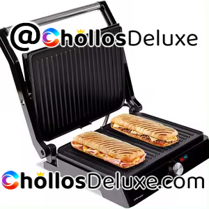Mellerware Hotty! Parrilla Eléctrica 2200W Placas Antiadherentes