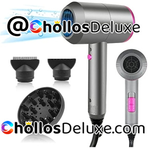 Secador Pelo Iónico Profesional 3 Temperaturas +Boquilla