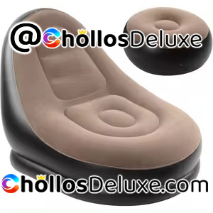 Sofá Hinchable Plegable +Reposapiés