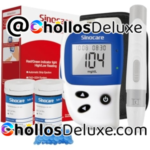 Sinocare Accu2 Kit Medidor Glucosa en Sangre +50 Tiras