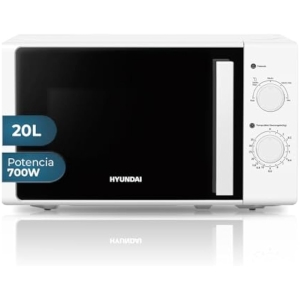 Hyundai HMW2701 Microondas 20L 700W 5 Programas +Descongelación