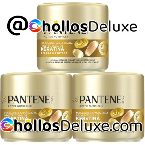 3x Pantene Pro-V Mascarilla Keratina 300ml