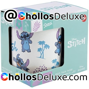 Taza Cerámica Stitch 325ml +Caja Regalo