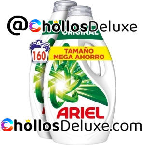 4x Ariel Detergente Líquido 160 Lavados