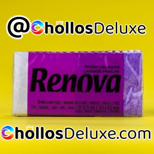 Renova Pañuelos Bolsillo Lavanda 6 Paquetes Morado
