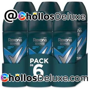 6x Rexona Cobalty Dry Desodorante Roll-On 50ml