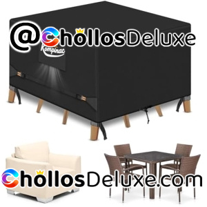 Funda Muebles Exterior Impermeable 135x135x74cm