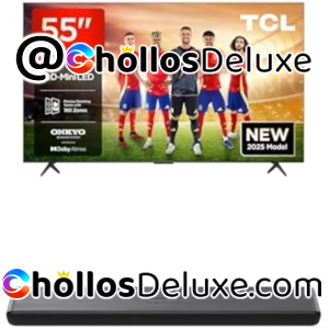 TCL 55Q6C Smart TV 55” +Barra Sonido S45HE