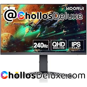 KOORUI Gaming Monitor 27" WQHD 240Hz 1ms HDR400