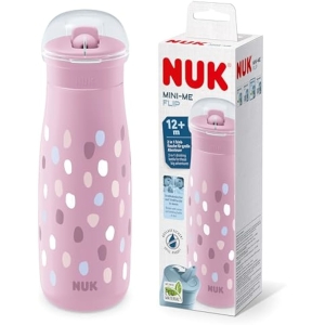 NUK Mini-Me Sip Vaso Infantil 450ml +Pajita