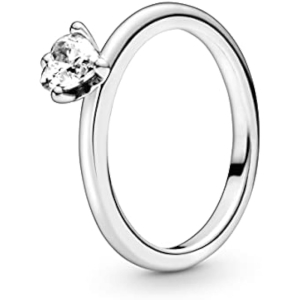 Pandora Anillo Corazón Transparente Mujer