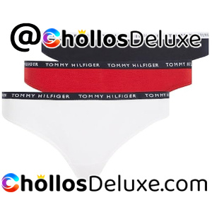3x Tommy Hilfiger Tangas Mujer