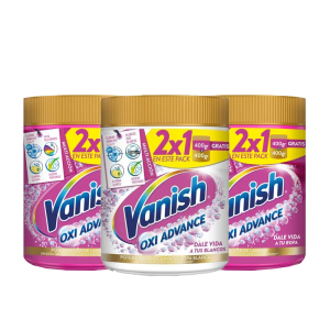 3x Vanish Oxi Action Quitamanchas 900g