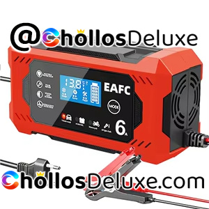 Cargador Batería Coche 12V 6A Inteligente