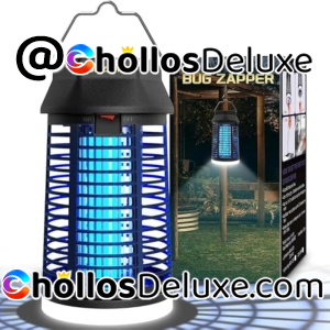 Lukasa Lámpara Antimosquitos Eléctrica 4200V LED Interior/Exterior
