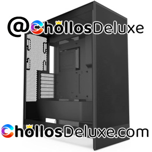 NZXT H7 Flow Semitorre ATX 2024 Negra +3 Ventiladores Frontales