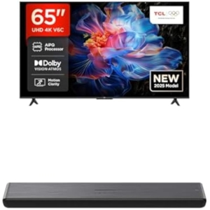 TCL 65V6C Smart TV 65” Direct LED +Barra Sonido S45HE