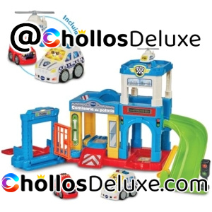 VTech Comisaría Policía Tut Tut Bólidos +Coche Juguete