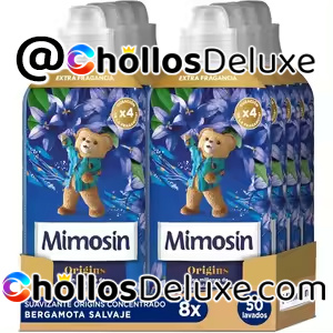 8x Mimosín Suavizante Concentrado Bergamota 50 Lavados