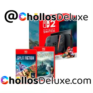 Nintendo Switch 2 +Mario Kart +Hogwarts +Split Fiction