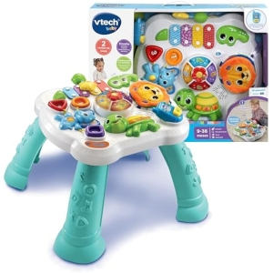 VTech Baby Mesita Infantil Actividades Sensoriales +Panel Interactivo