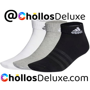 3x Adidas Calcetines Tobilleros Thin And Light