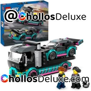 Lego City Camión +Coche Carreras Juguete