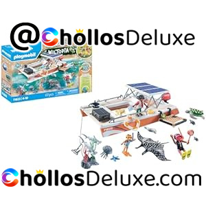 Playmobil Wiltopia 71623 Plataforma Arrecife +Animales