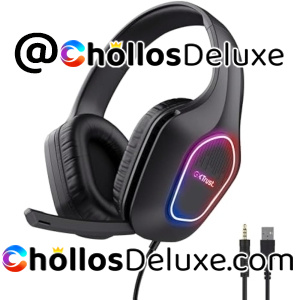 Trust GXT 419 Rayne Cascos Gaming Over-Ear LED