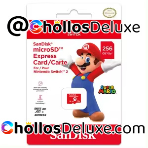 SanDisk MicroSD 256GB Tarjeta Para Nintendo Switch