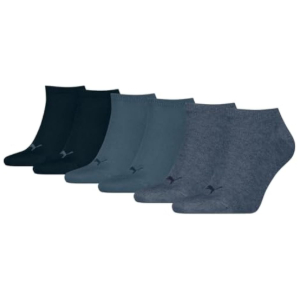 3x Puma Sneaker Plain Calcetines Unisex
