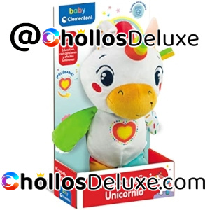 Clementoni Unicornio Bebé Peluche Interactivo