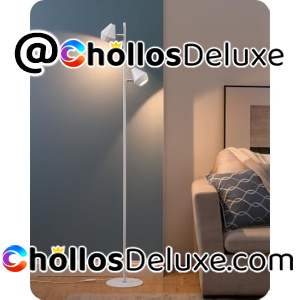 Edishine Lámpara De Pie LED Regulable Blanca 3000K