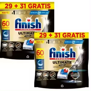 2x 60 Finish Powerball Ultimate Plus Fresh